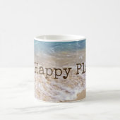 ターコイズ海ビーチ コーヒーマグカップ (中央)