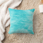 ターコイズ海水 クッション (ブランケット)