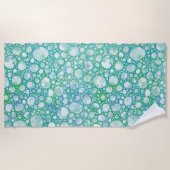ターコイズ海泡ビーチタオル|バブルビーチ ビーチタオル (正面)