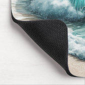 ターコイズ海波 マウスパッド (コーナー)