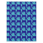 ターコイズ海軍海軍沿岸型 テーブルクロス (正面)