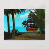 ターコイズ海 ポストカード (正面)