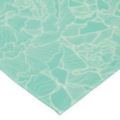 ターコイズ牡丹模様 テーブルクロス (アングル)