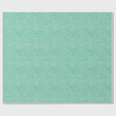 ターコイズ牡丹 ラッピングペーパー (フラット)