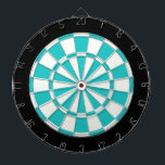 ターコイズ白黒 ダーツボード<br><div class="desc">ターコイズ白黒ダーツボード</div>