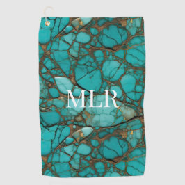 ターコイズ石 ゴルフタオル