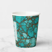 ターコイズ石 紙コップ (左)