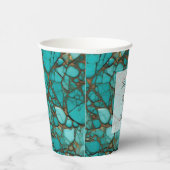 ターコイズ石 紙コップ (右)
