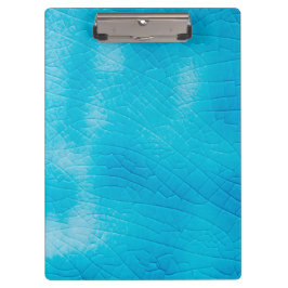 ターコイズ磁器のクラキュレでクラック釉薬 クリップボード