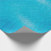 ターコイズ磁器のクラキュレでクラック釉薬 ラッピングペーパー (角)