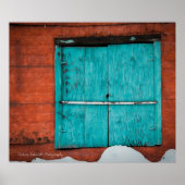 ターコイズ窓 ポスター (正面)