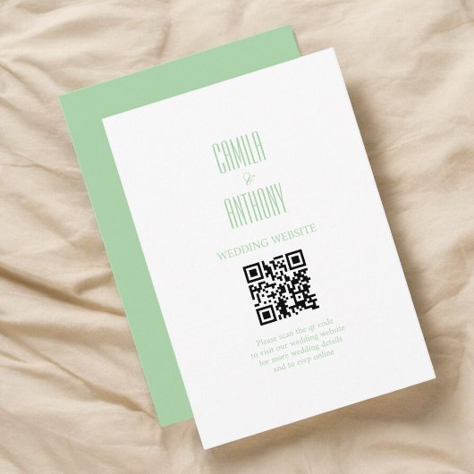 ターコイズ結婚の エンクロージャーカード