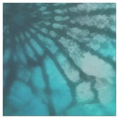 ターコイズ絞り染め ファブリック (クローズアップ)