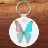 ターコイズ翼,バタフライキーチェーン キーホルダー (正面)