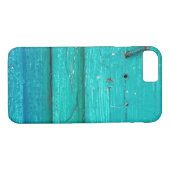 ターコイズ色彩の鮮やか材 Case-Mate iPhoneケース (裏面(横))