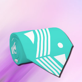 ターコイズ色 ネクタイ