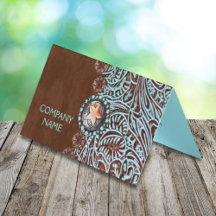 ターコイズ茶色の西の国の工具付き革