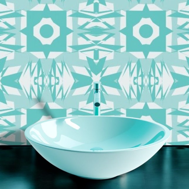 ターコイズ調和 壁紙 (クリエイターアップロード済み)