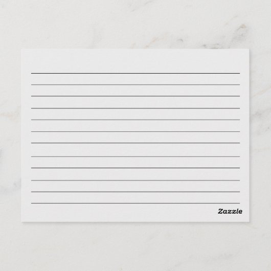 ターコイズ転がのピンキッチンツールレシピカード ポストカード (裏面)