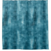 ターコイズ輝 シャワーカーテン (正面)