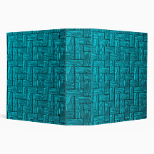 ターコイズ迷路3-リングや輪バインダー2"厚