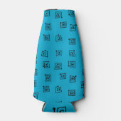 ターコイズ迷路 ボトルクーラー (正面)