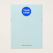 ターコイズ追加ロゴのネックレスブレスレットディスプレイ (正面)