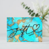 ターコイズ遺産証明書 (スタンド正面)