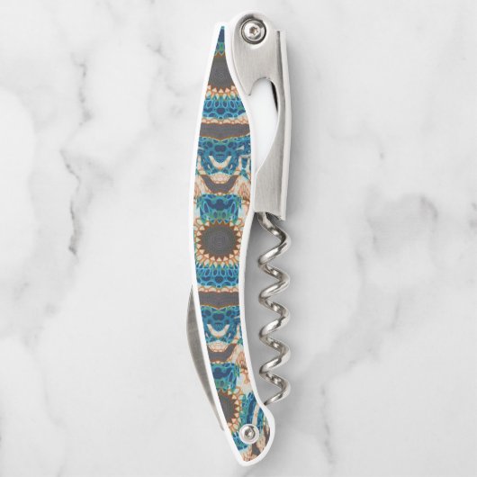 ターコイズ金ゴールドサンサウスウエストアート ソムリエナイフ (裏面)