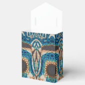 ターコイズ金ゴールドサンサウスウエストアート フェイバーボックス (オープン)