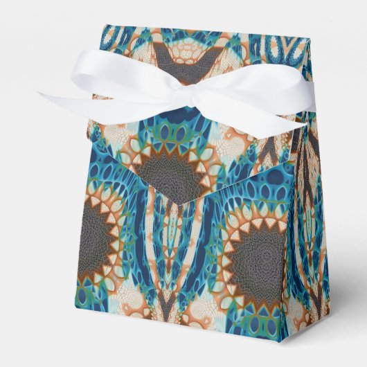 ターコイズ金ゴールドサンサウスウエストアート フェイバーボックス (正面サイド)