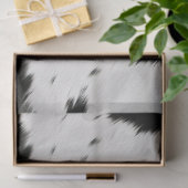 ターコイズ金ゴールド、白黒牛革 薄葉紙 (ギフト)