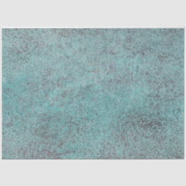 ターコイズ銅Patinaテクスチャギフト 薄葉紙