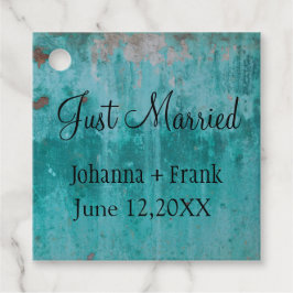 ターコイズ錆 |たった今結婚しました フェイバータグ