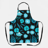 ターコイズ開花 エプロン (正面)