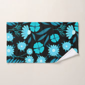 ターコイズ開花 ハンドタオル (ハンドタオル)