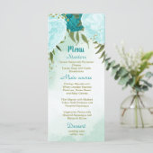 ターコイズ離れ花結婚緑 メニュー (スタンド正面)