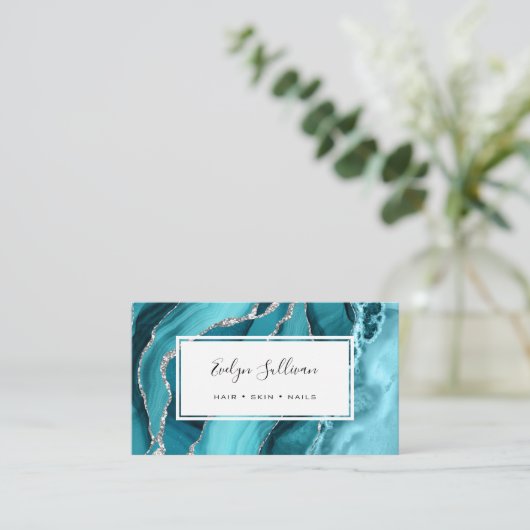 ターコイズ青酸 名刺 (スタンド正面)