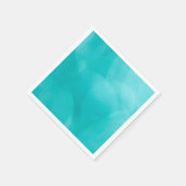 ターコイズ青 スタンダードカクテルナプキン (角)