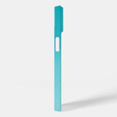 ターコイズ青 Case-Mate iPhoneケース (裏面 / 右)
