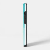 ターコイズ青 iPhoneケース (左側面)