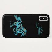 ターコイズ馬 Case-Mate iPhoneケース (裏面(横))