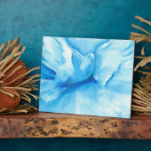 ターコイズ鳩斑 フォトプラーク (側面)