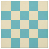 ターコイズ黄市松模様に模様 ファブリック (見本)