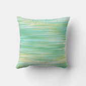 ターコイズ黄抽象芸術 クッション (裏面)