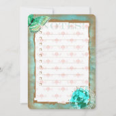 ターコイズ4 ~ ご招待カード 招待状 (正面)