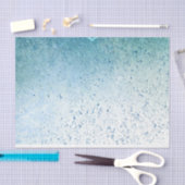 ターコイズ（ばちゃばちゃ）跳ねる切り離し 薄葉紙 (クラフト)