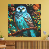 ターコイズ キャンバスプリント (インサイチュ (リビング))