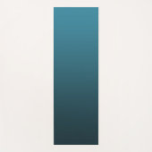 ターコイズ グラデーション カラー ヨガマット (正面)