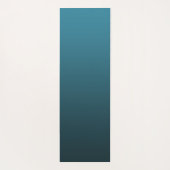 ターコイズ グラデーション カラー ヨガマット (裏面)